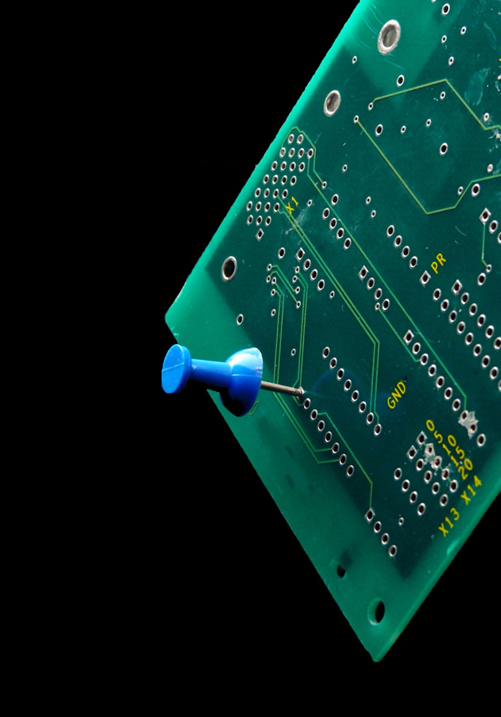 Leica V-LUX 1 sample photo. Printed circuit board, board photography