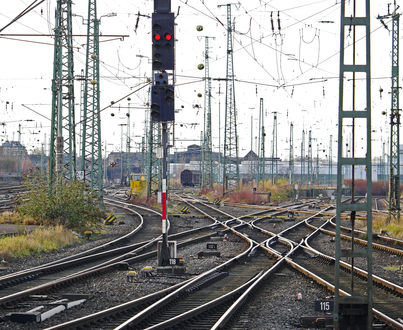 Panasonic Lumix DMC-GH3 sample photo. Track crisscross, prior to photography