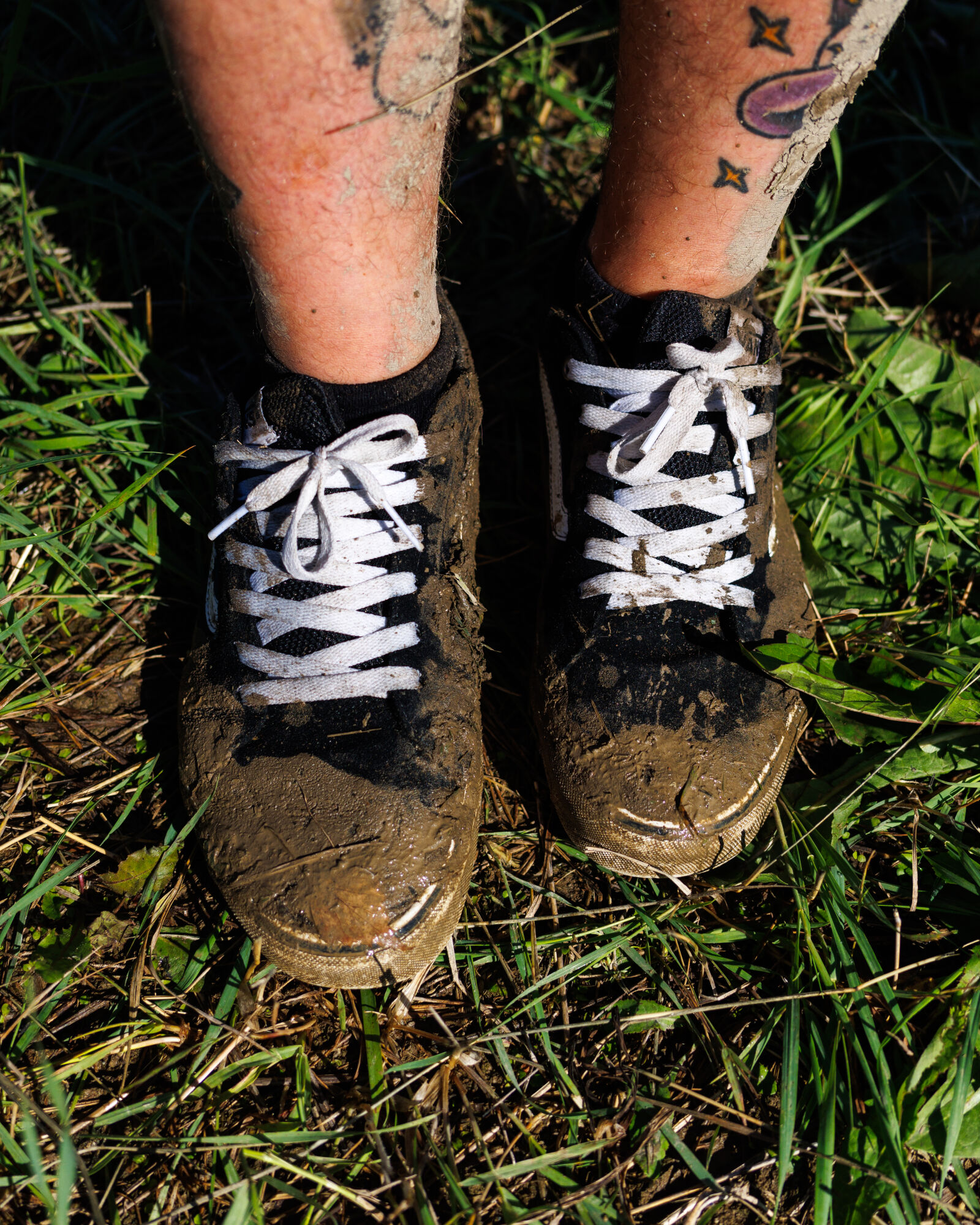 Canon RF 28-70mm F2L USM sample photo. Shoes after the wet photography