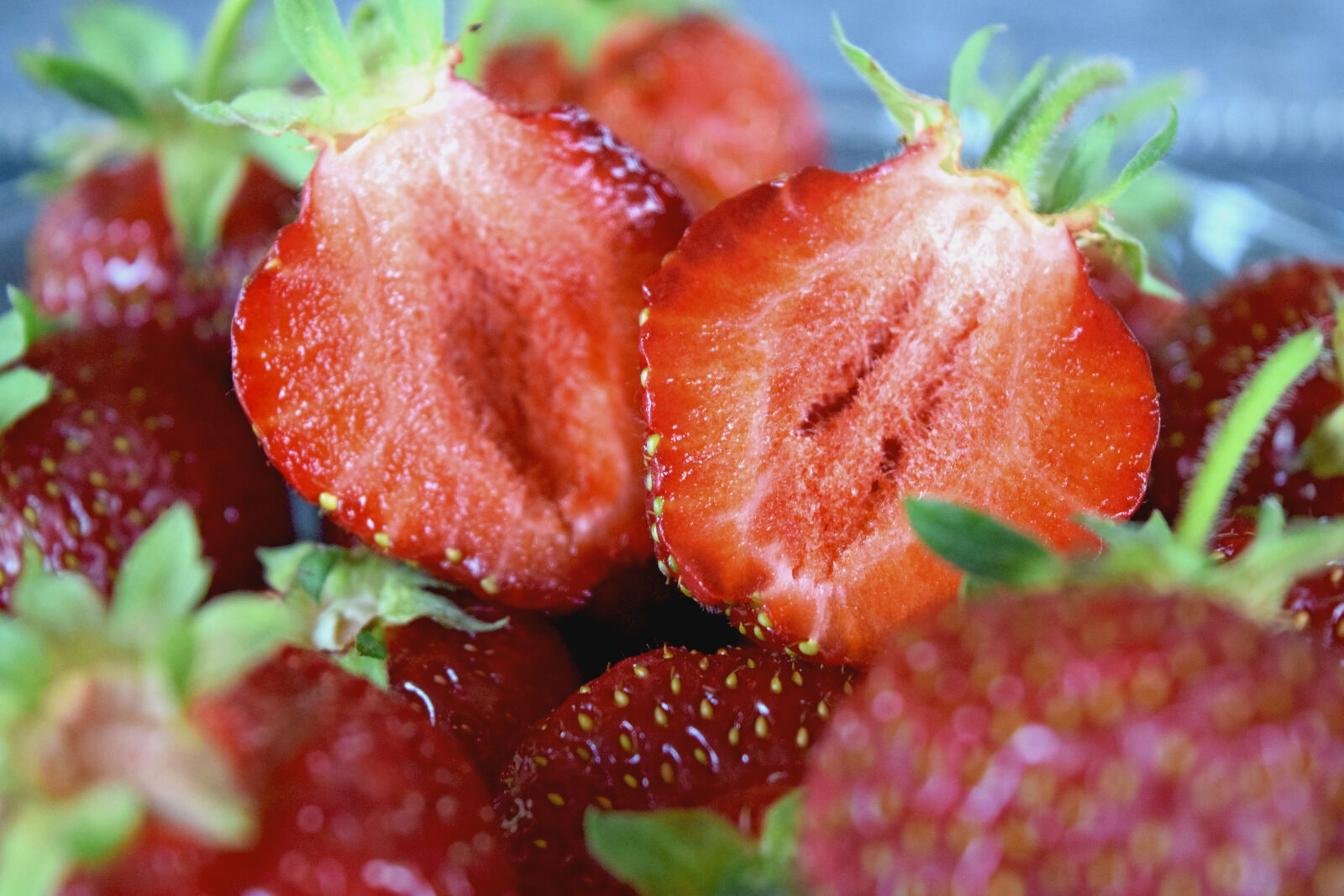 Nikon D3300 sample photo. Strawberry, summer photography