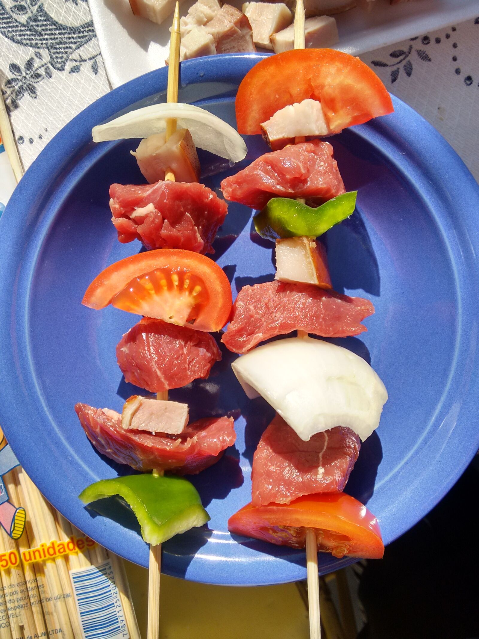 Motorola Moto G (2nd Gen) sample photo. Barbecue, skewer photography