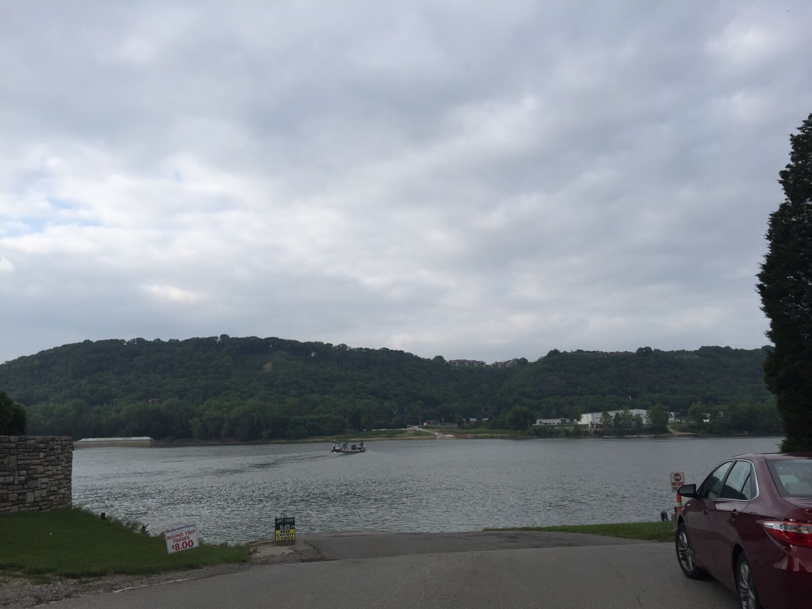 Apple iPhone 6 sample photo. Clouds, cloudy, ohio, river photography