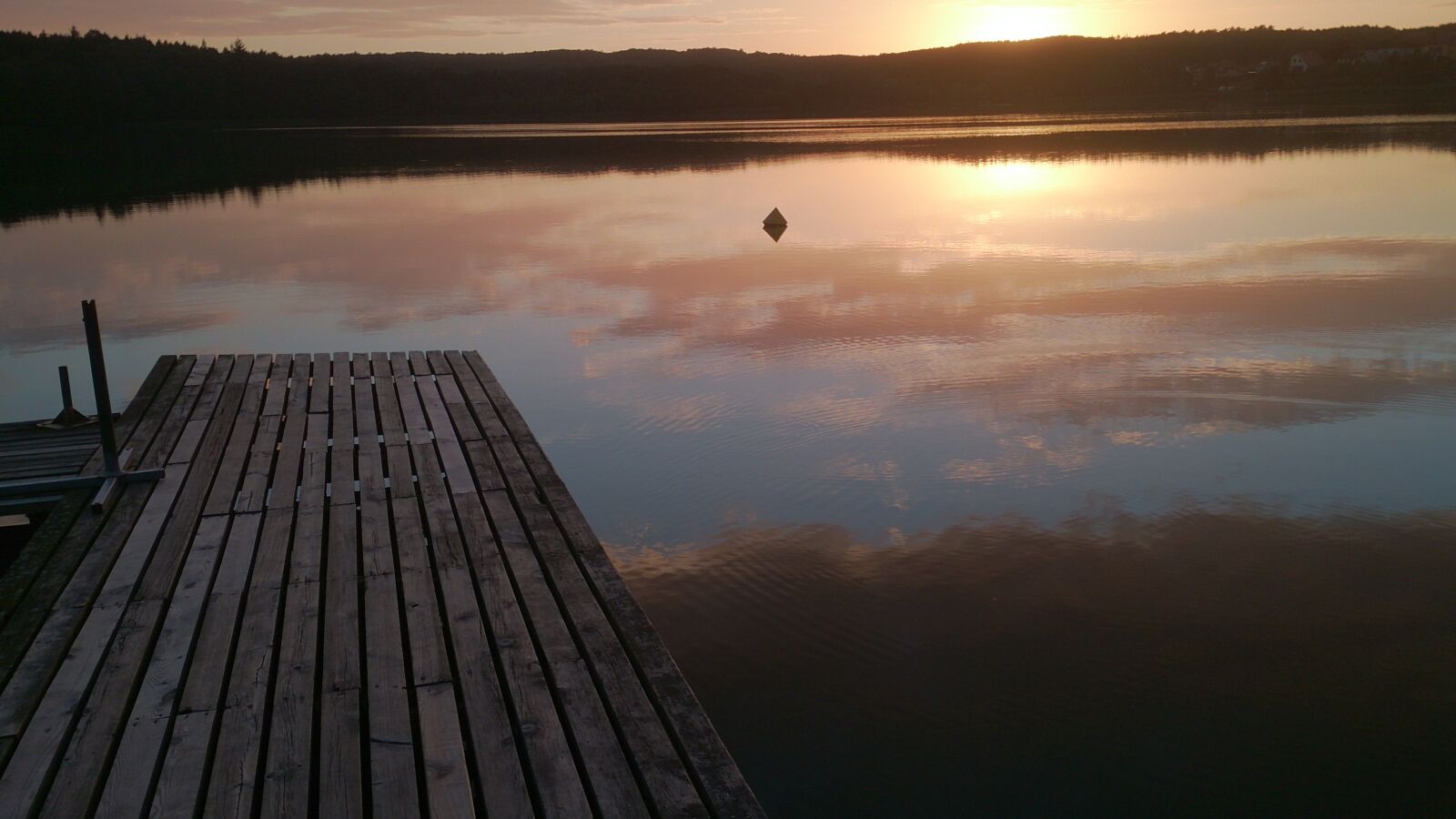 Sony Xperia Z sample photo. Bridge, lake, west photography