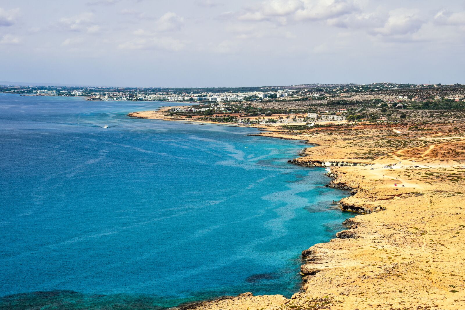 Nikon D3300 sample photo. Cyprus, ayia napa, aerial photography