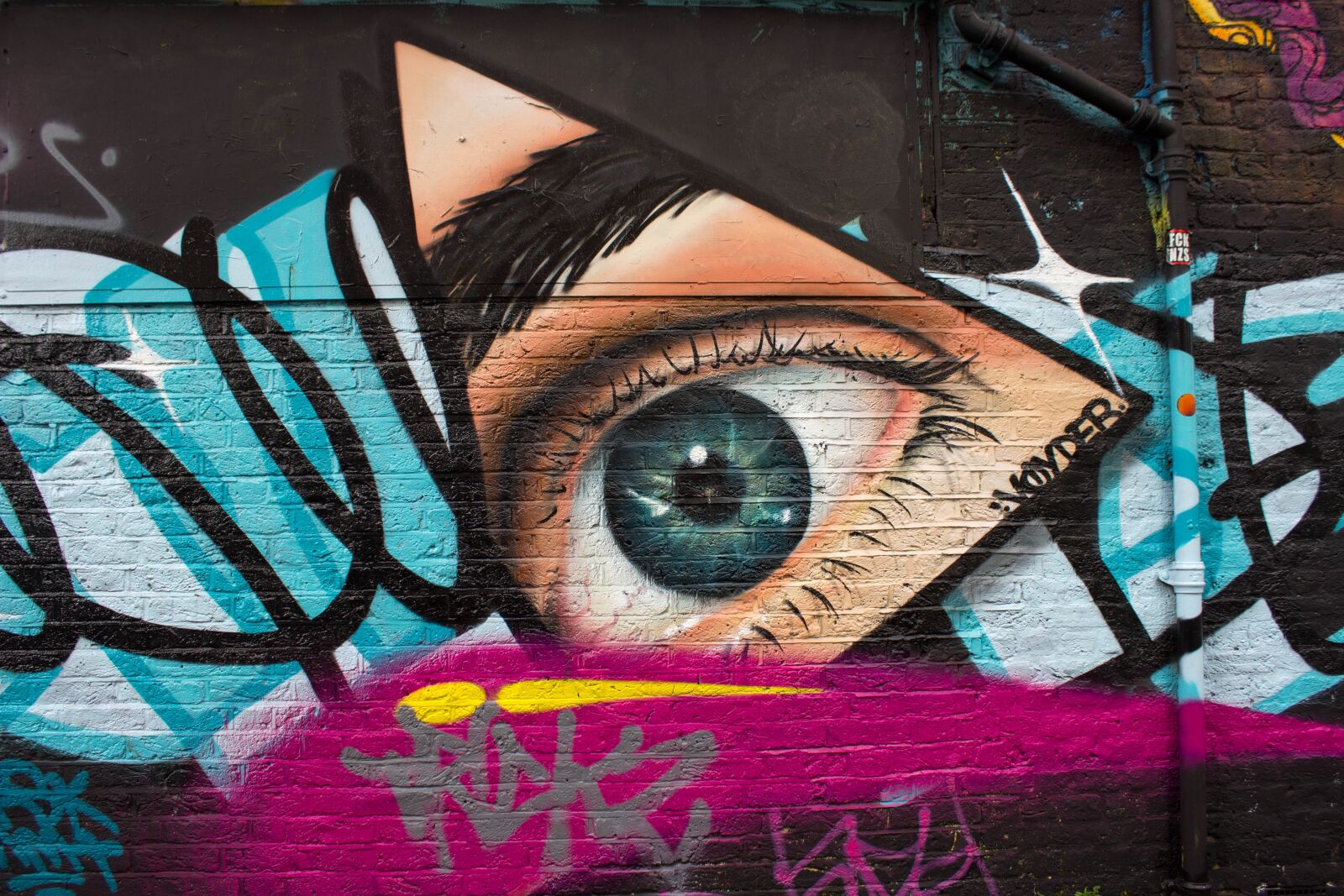 Canon EOS 600D (Rebel EOS T3i / EOS Kiss X5) sample photo. Street art, london, shoreditch photography