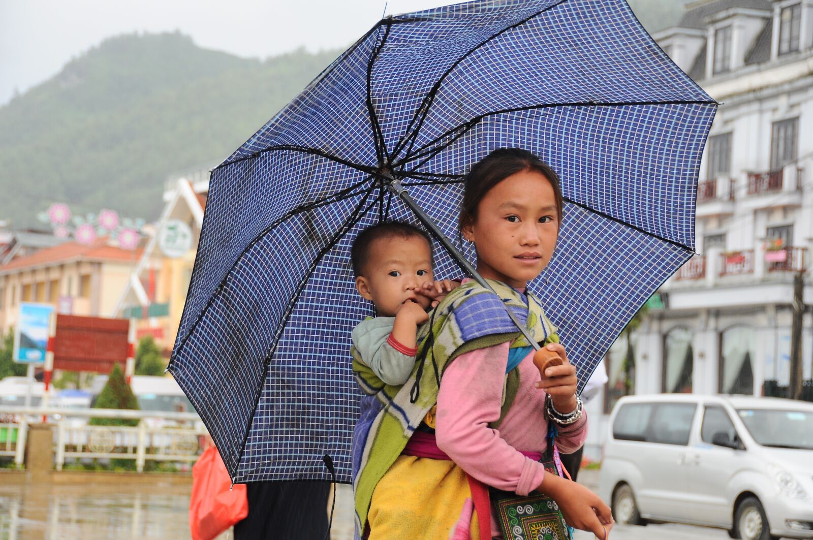 Nikon D90 sample photo. Two, sister, children photography