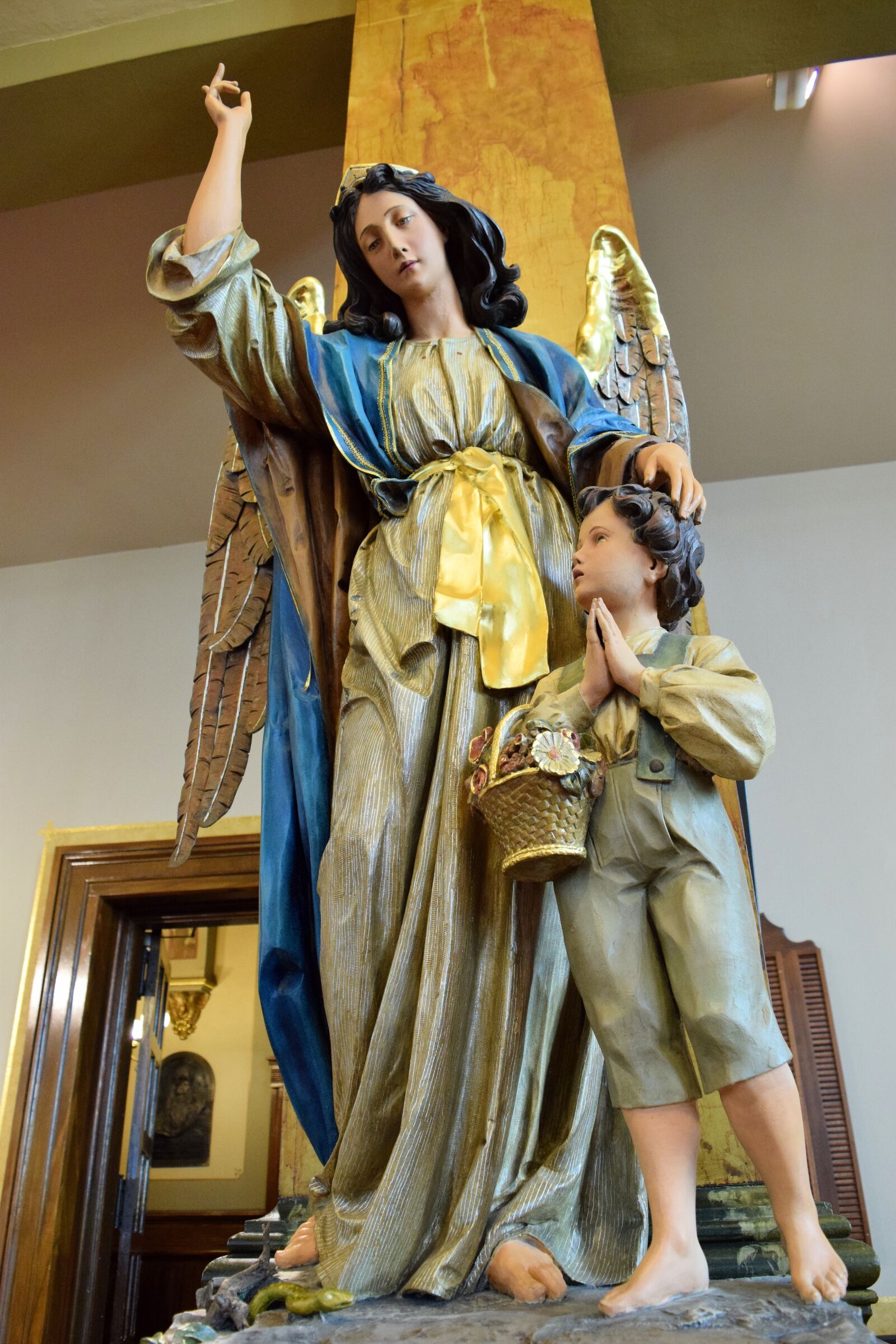 Nikon D5300 sample photo. Statue, church, old photography