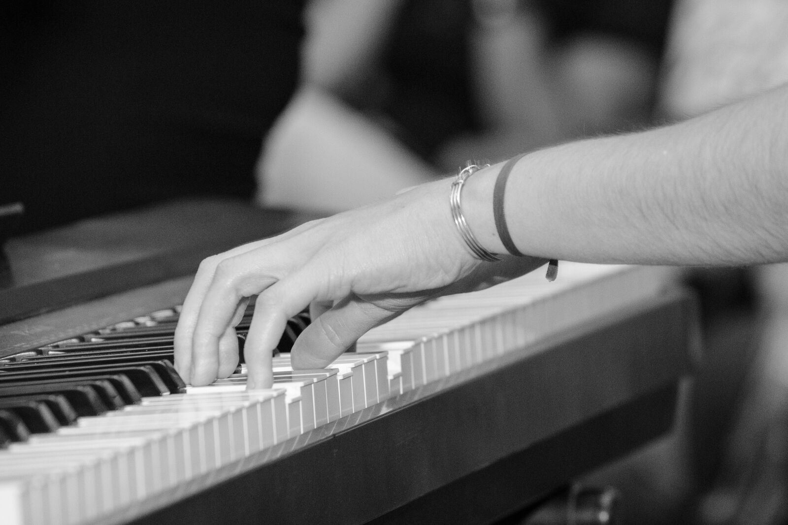 Nikon D7000 sample photo. Pianist, hands, emotions photography