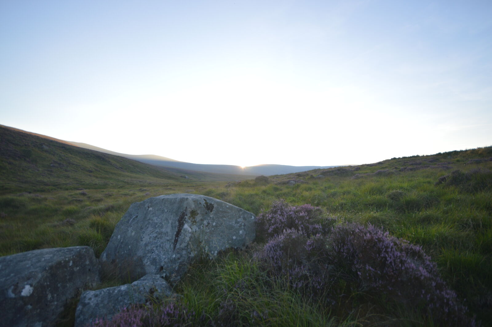 Nikon D3200 + Sigma 10-20mm F4-5.6 EX DC HSM sample photo. Ireland, landscape, stone, sunrise photography