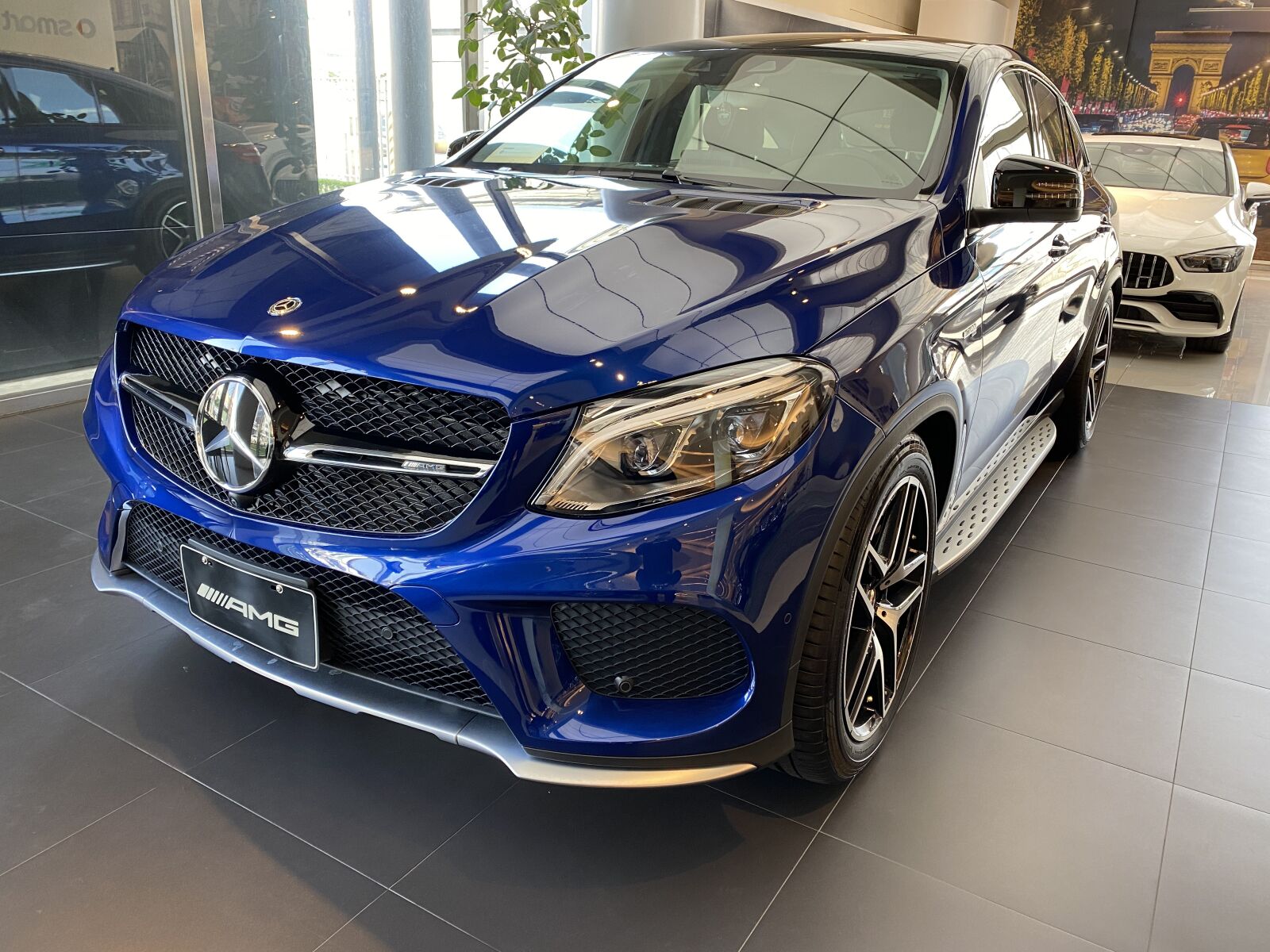 Apple iPhone 11 Pro Max sample photo. The automobile, blue, rv photography