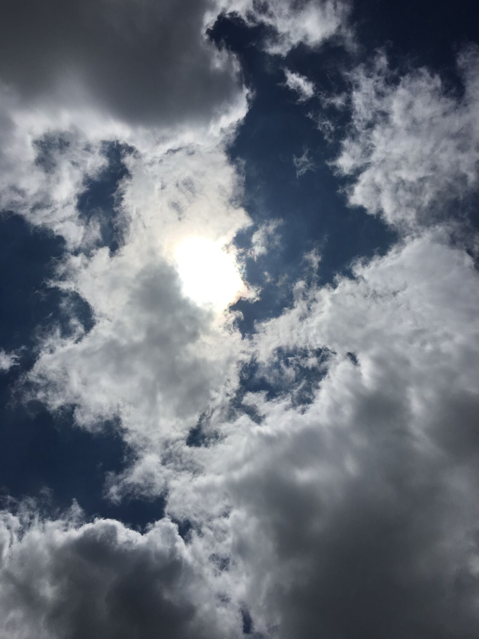 Apple iPhone 6s sample photo. Sky, blue, clouds photography