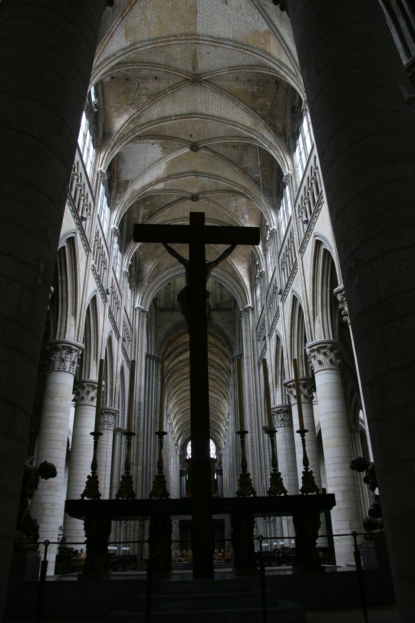 Canon EOS 70D + Tamron 16-300mm F3.5-6.3 Di II VC PZD Macro sample photo. Cathedral, rouen, gothic photography