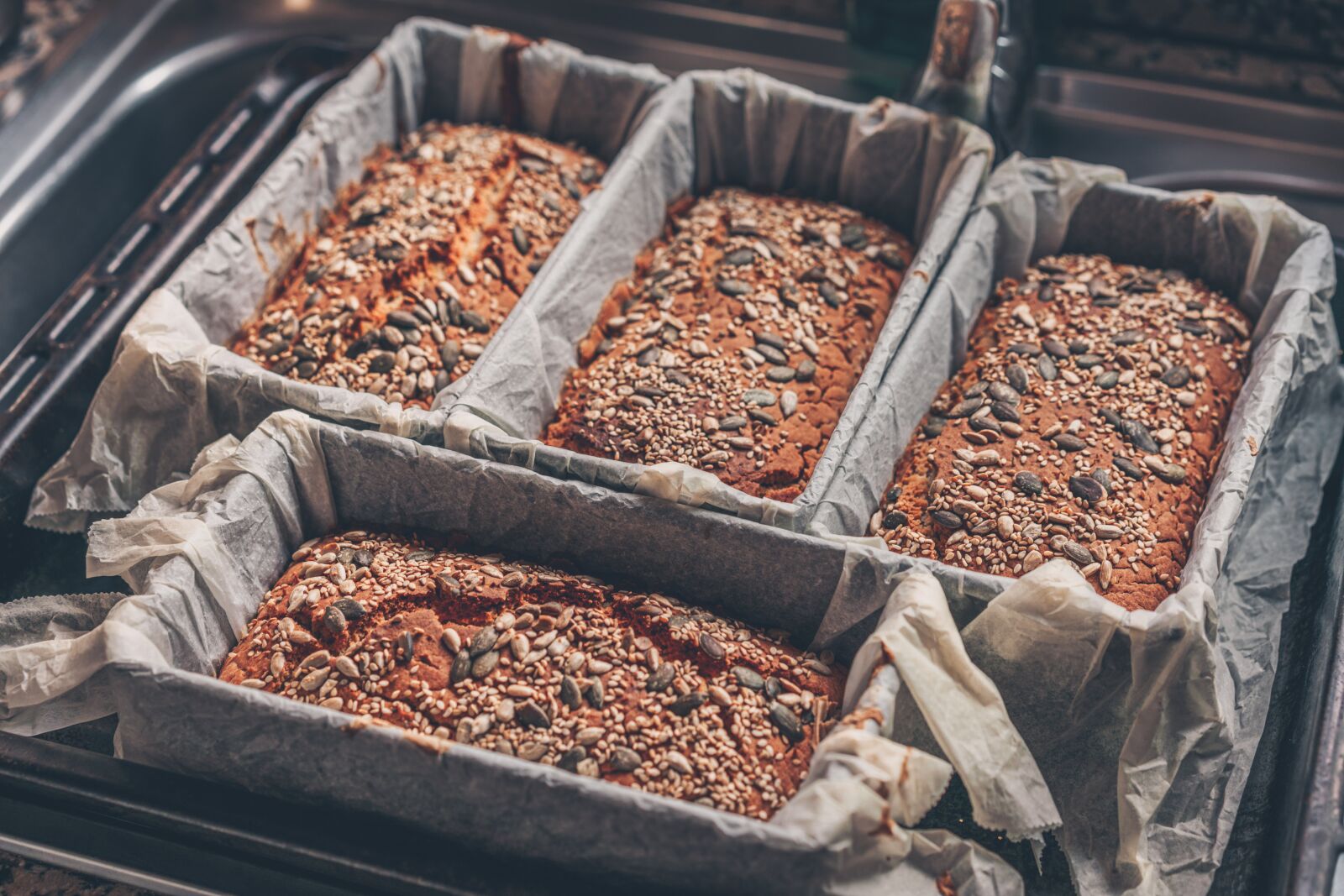Sony a7R II sample photo. Bread, oven, seeds photography