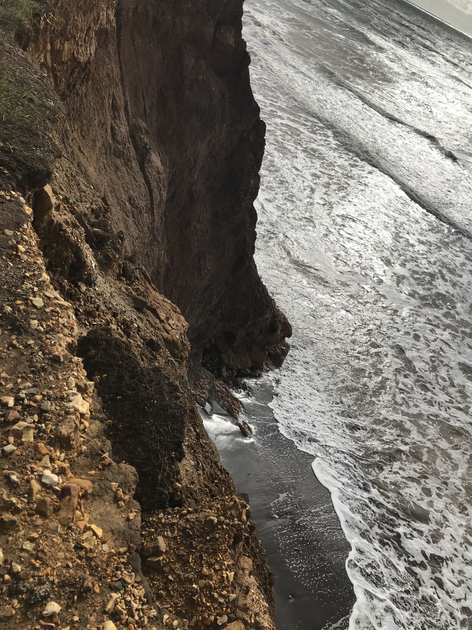 Apple iPhone 7 Plus sample photo. Sea, cliffs, coast photography