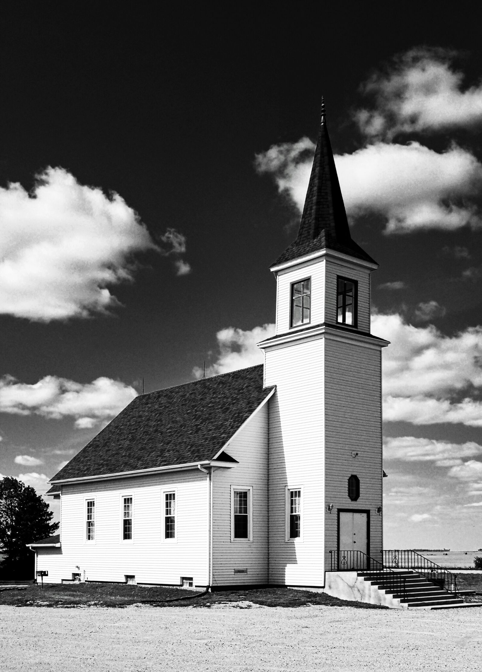 Nikon D3100 sample photo. Country church, steeple, church photography