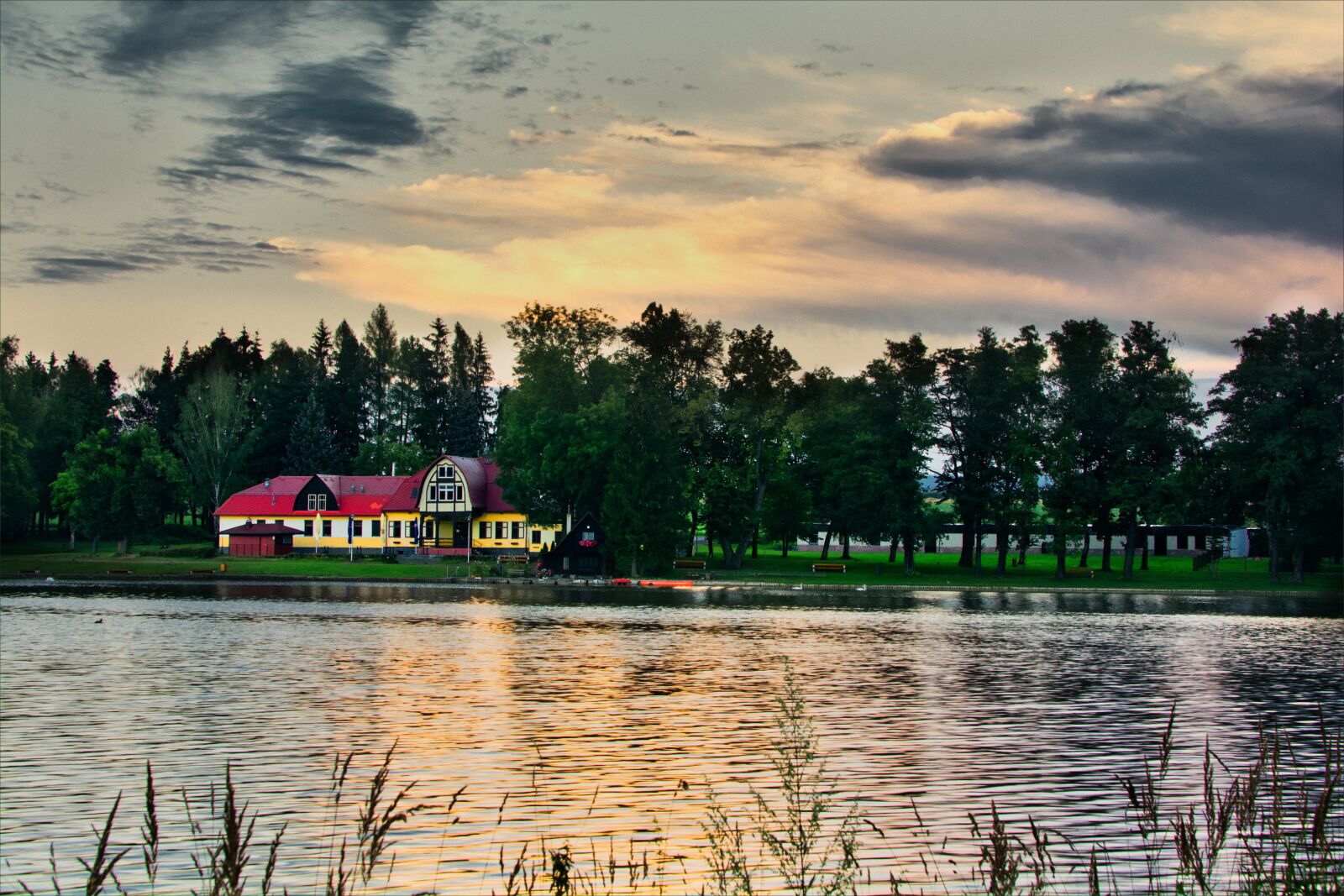 Nikon D7100 sample photo. Landscape, pond, lanškroun photography