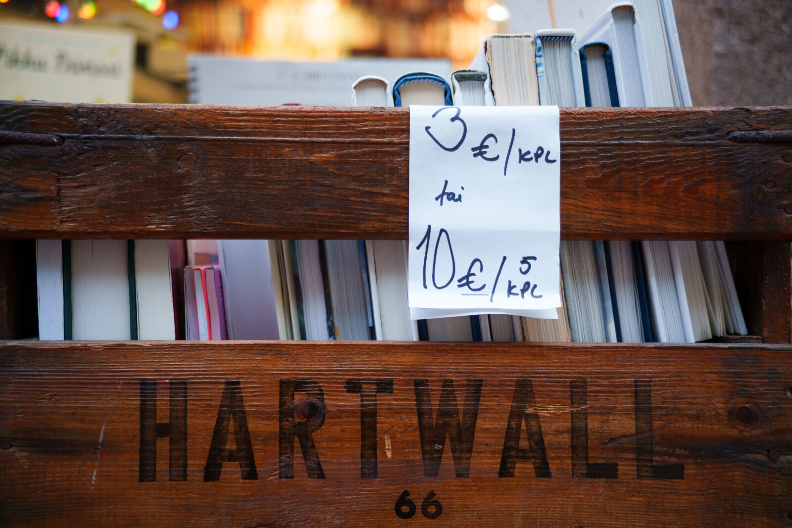 Sony a7R V sample photo. Discounted books photography