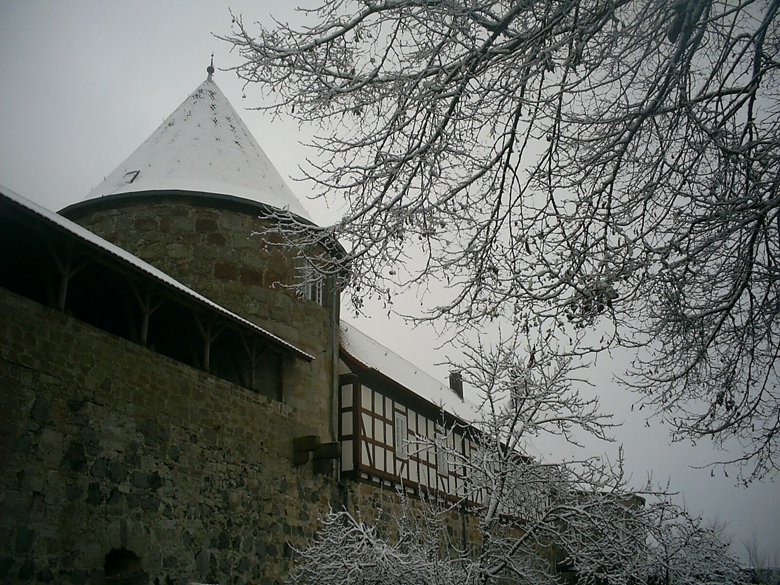 DIGITAL CAM sample photo. Burg herzberg, winter, snow photography