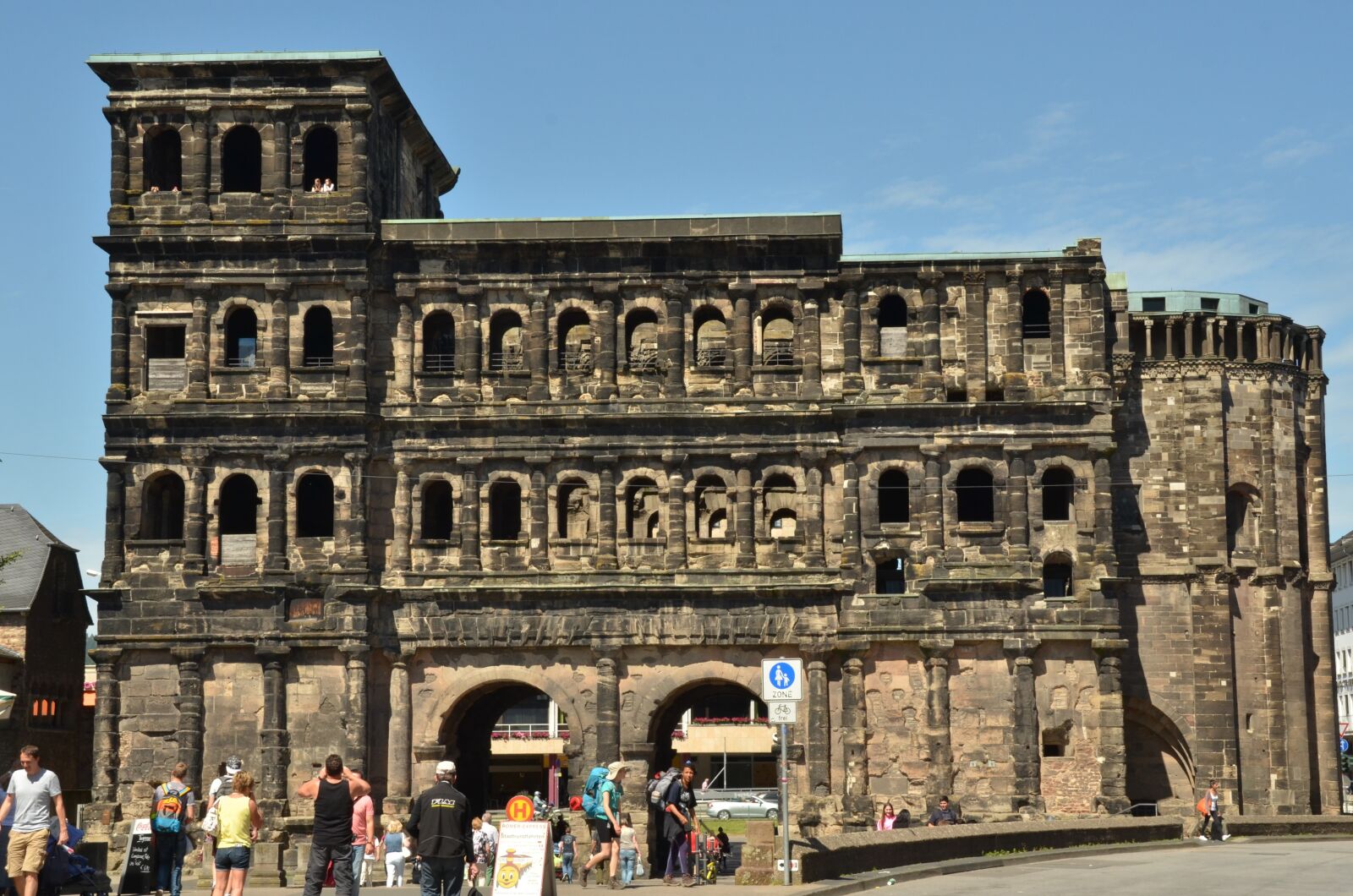 Nikon D7000 sample photo. Porta nigra, trier, roman photography