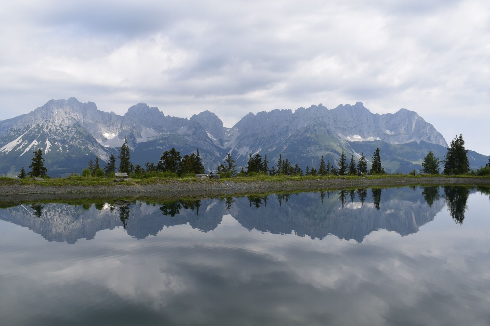 Nikon D3300 sample photo. Wilderkaiser, nature, lake photography