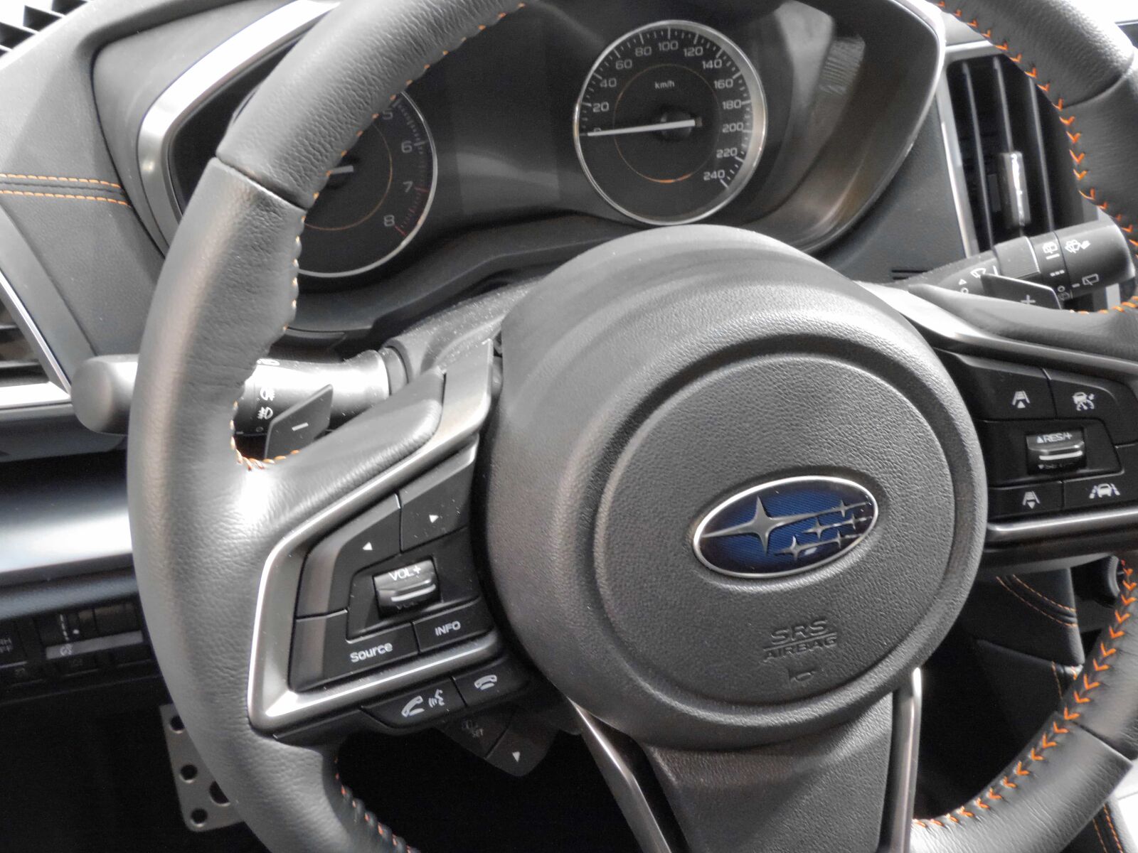 Nikon Coolpix P520 sample photo. Airbags, speedometer, steering wheel photography