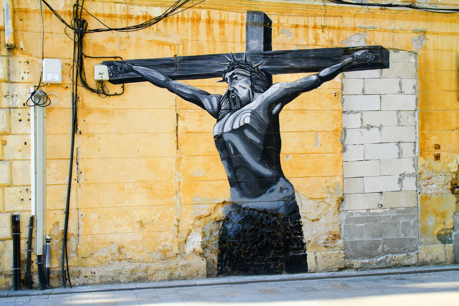 Canon EOS 7D sample photo. Drawing, wall, graphics photography