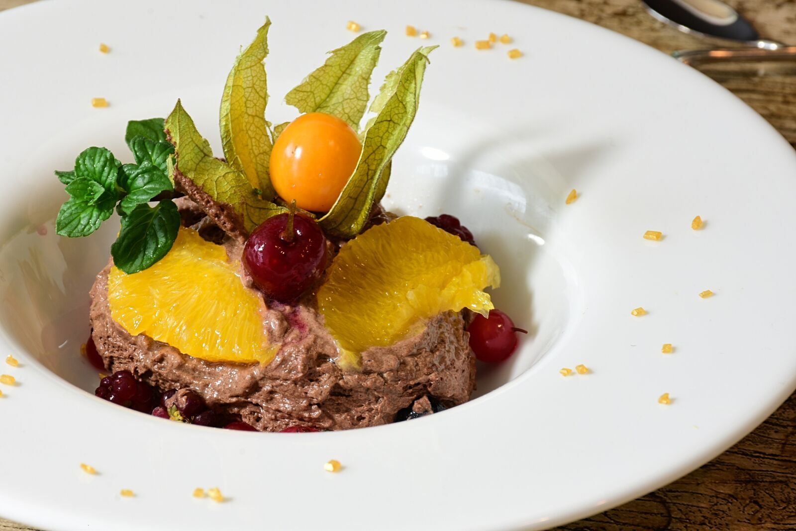 Nikon D7200 sample photo. Chocolate, mousse au chocolat photography