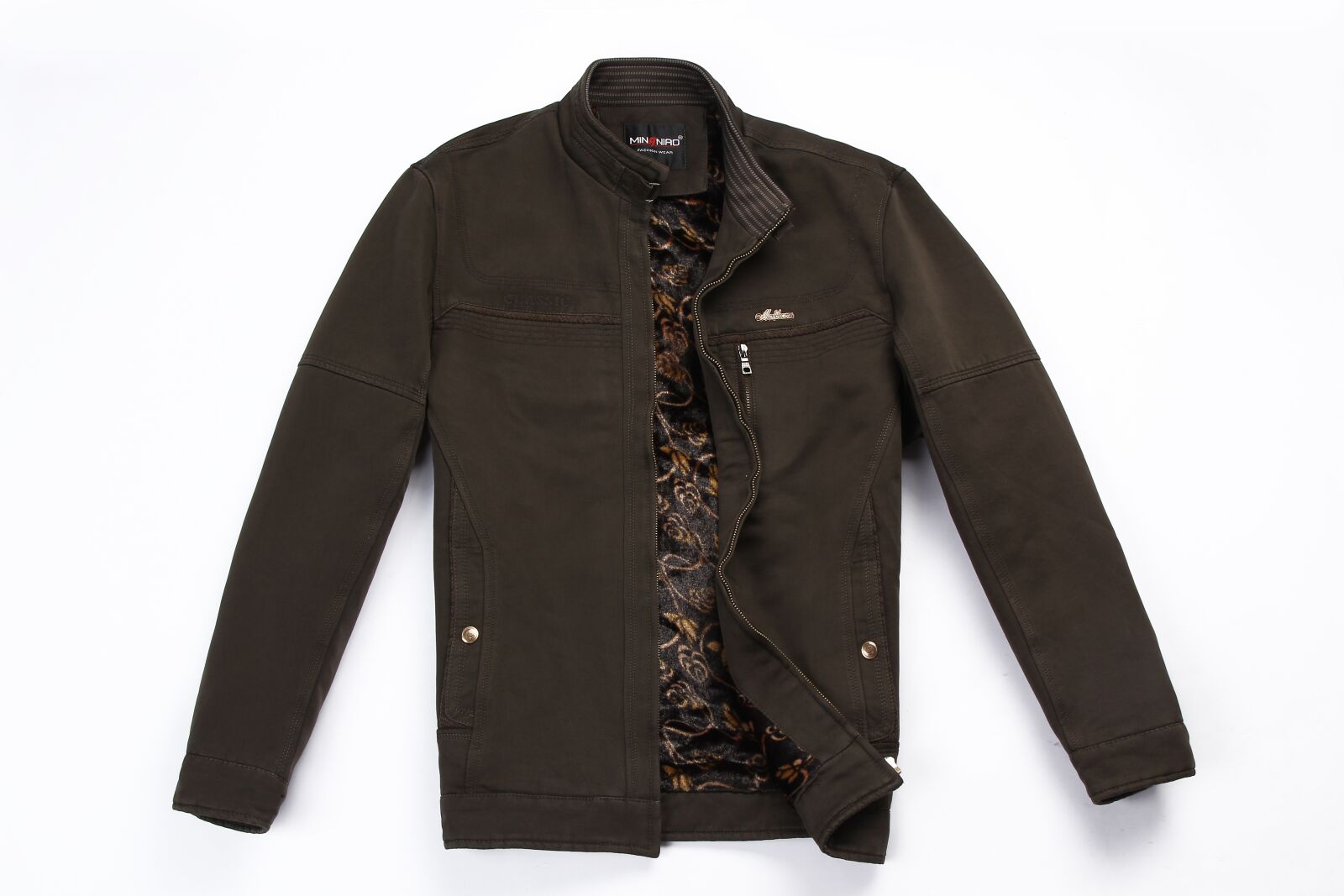 Canon EOS 60D + Canon EF 24-105mm F4L IS USM sample photo. Thickened, jacket, dark army photography