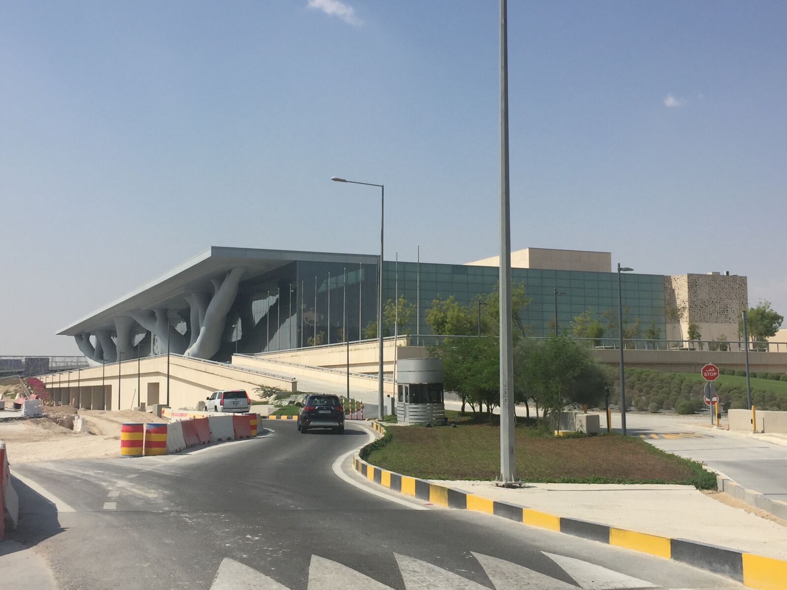 iPhone 6 back camera 4.15mm f/2.2 sample photo. Qatar national convention center photography