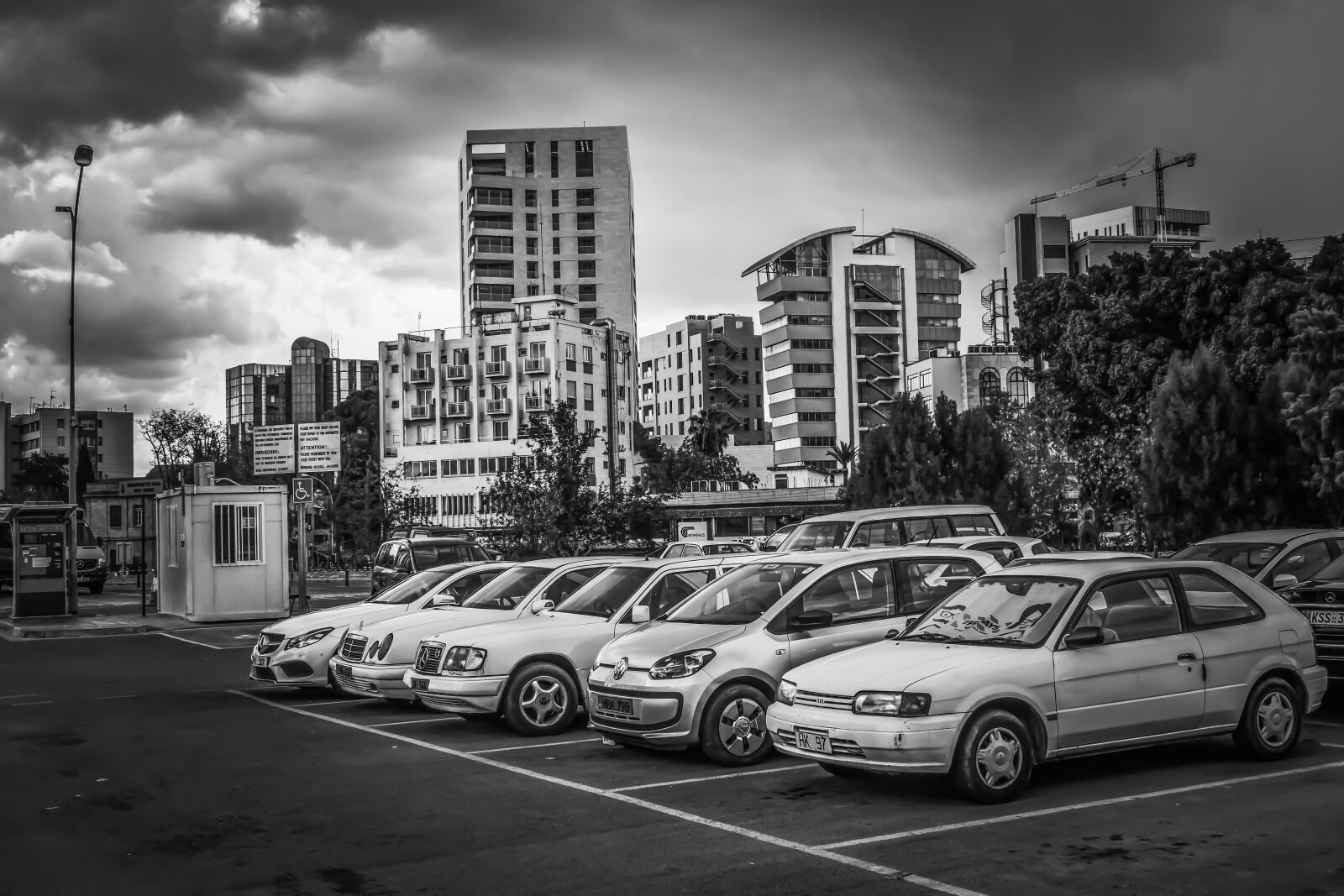 Nikon D3300 sample photo. Parking lot, cars, vehicles photography