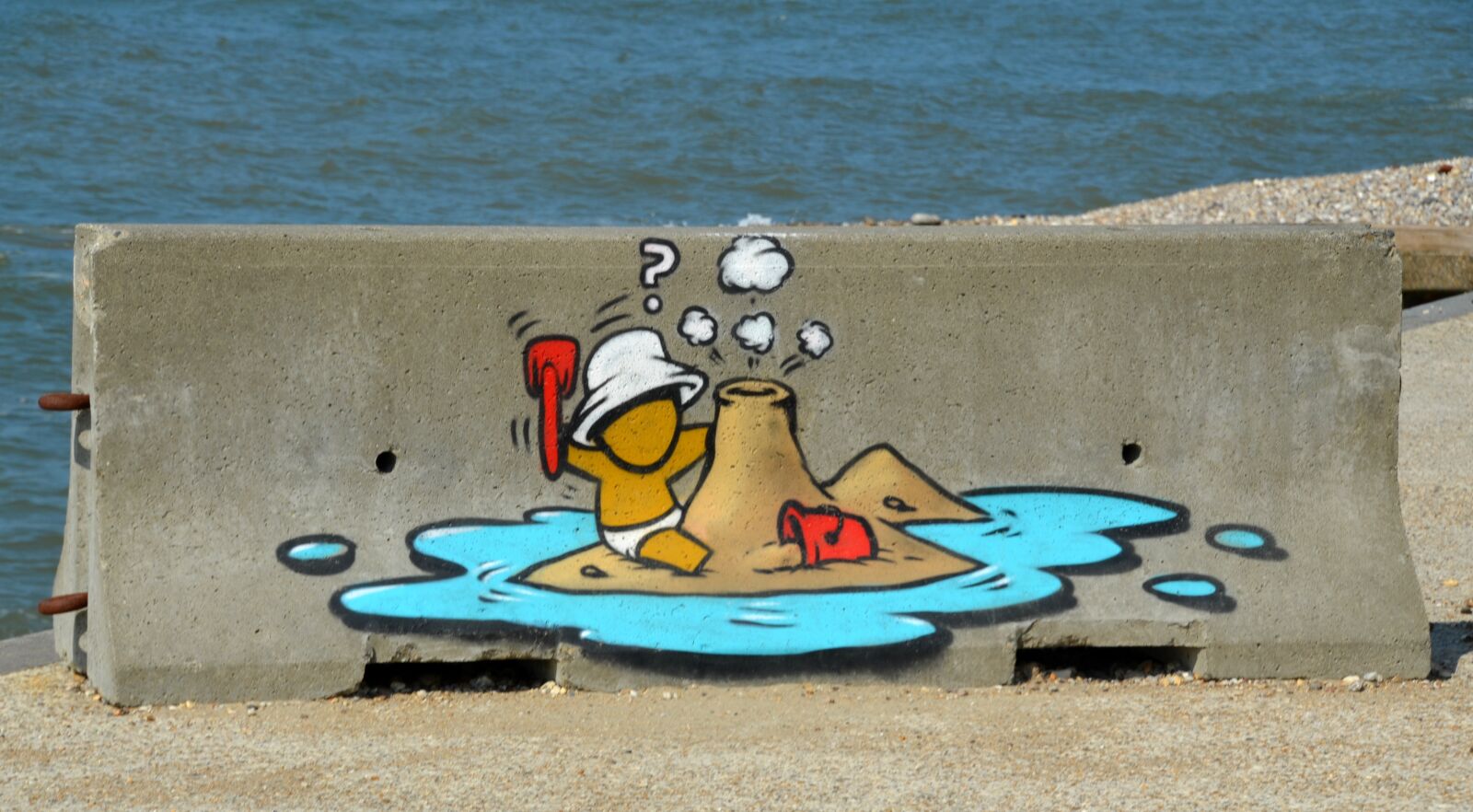 Nikon D5100 sample photo. Beach, graffiti, drawing photography
