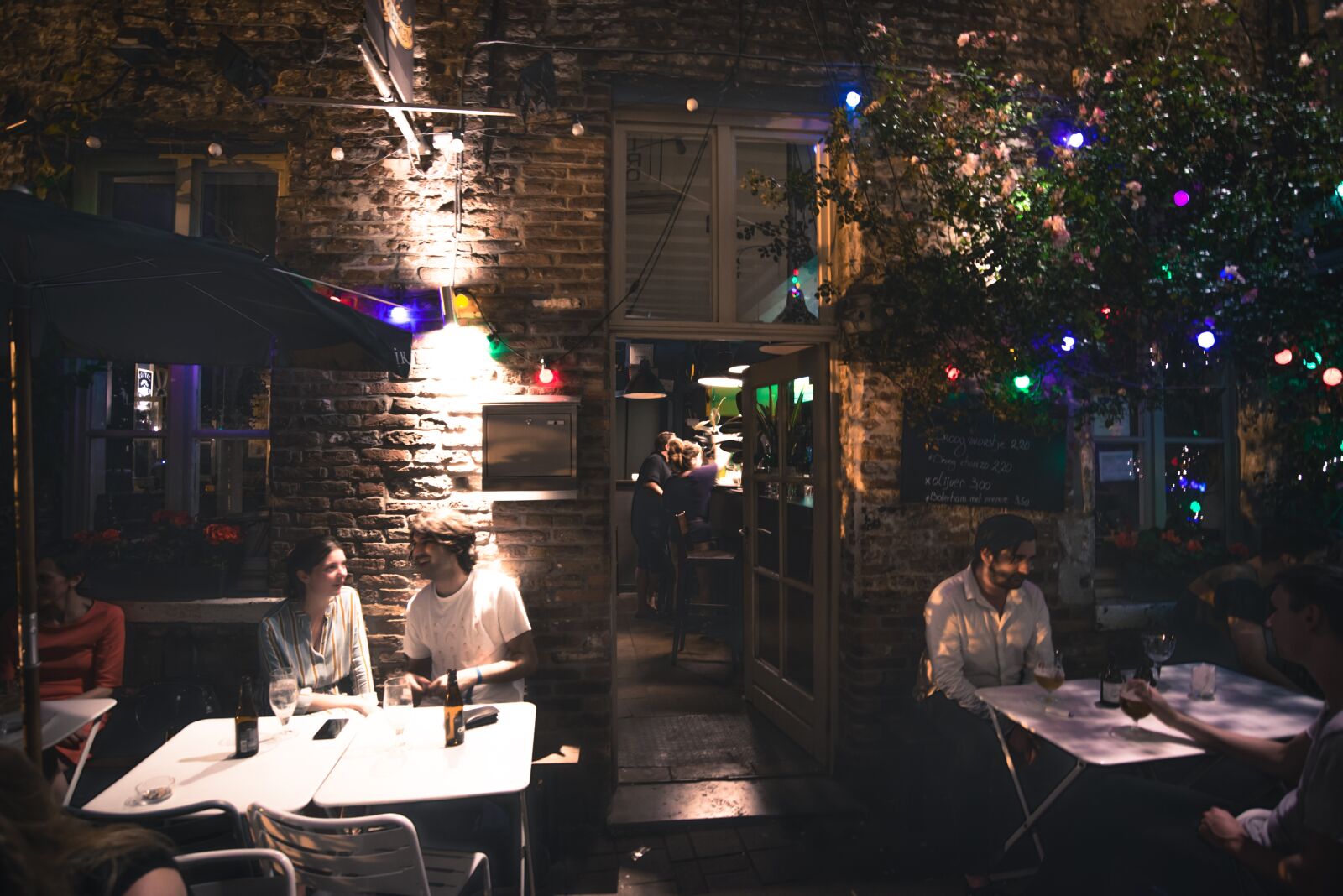 Nikon D610 sample photo. Bar, outside, summer photography