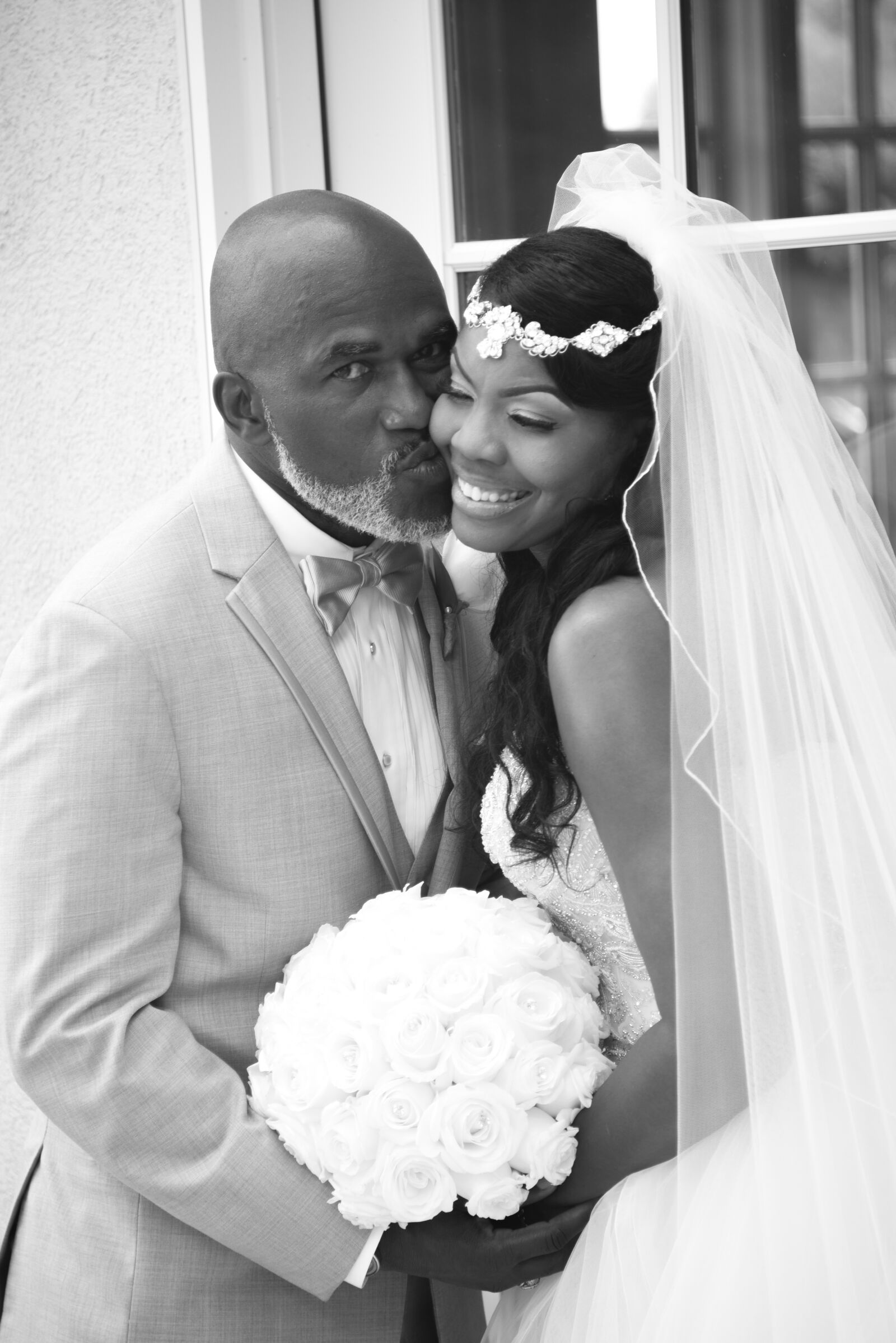 Nikon D750 sample photo. Wedding, black love, bride photography