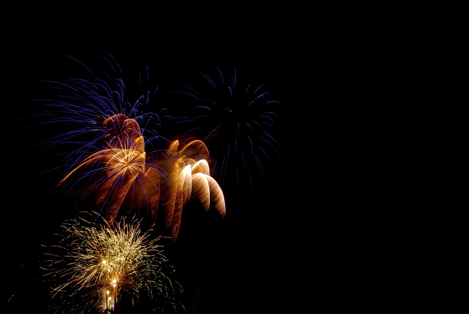 Nikon D40X sample photo. Fireworks, celebration, holiday photography