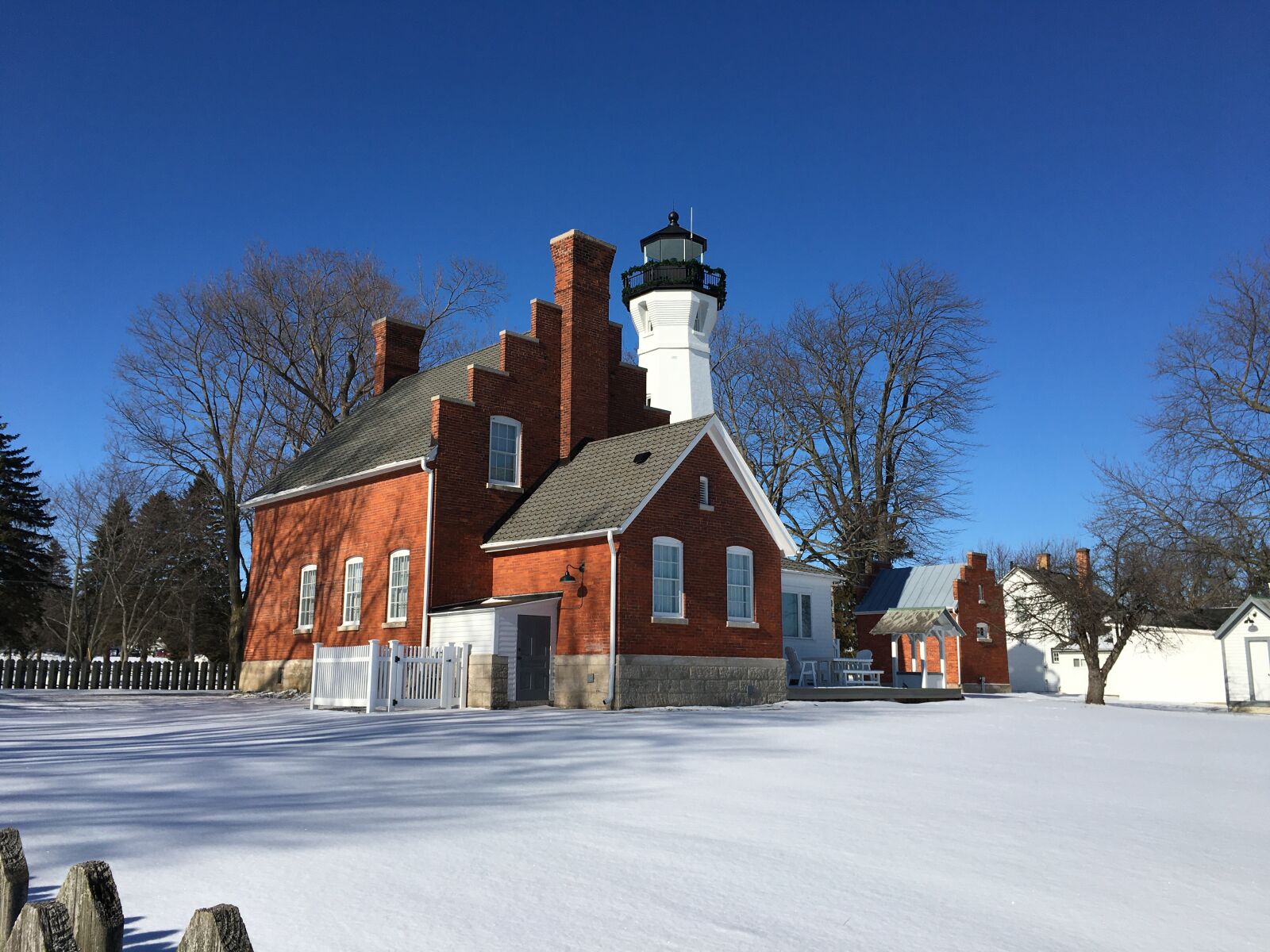 Apple iPhone 6s sample photo. Port sanilac lighthouse, michigan photography