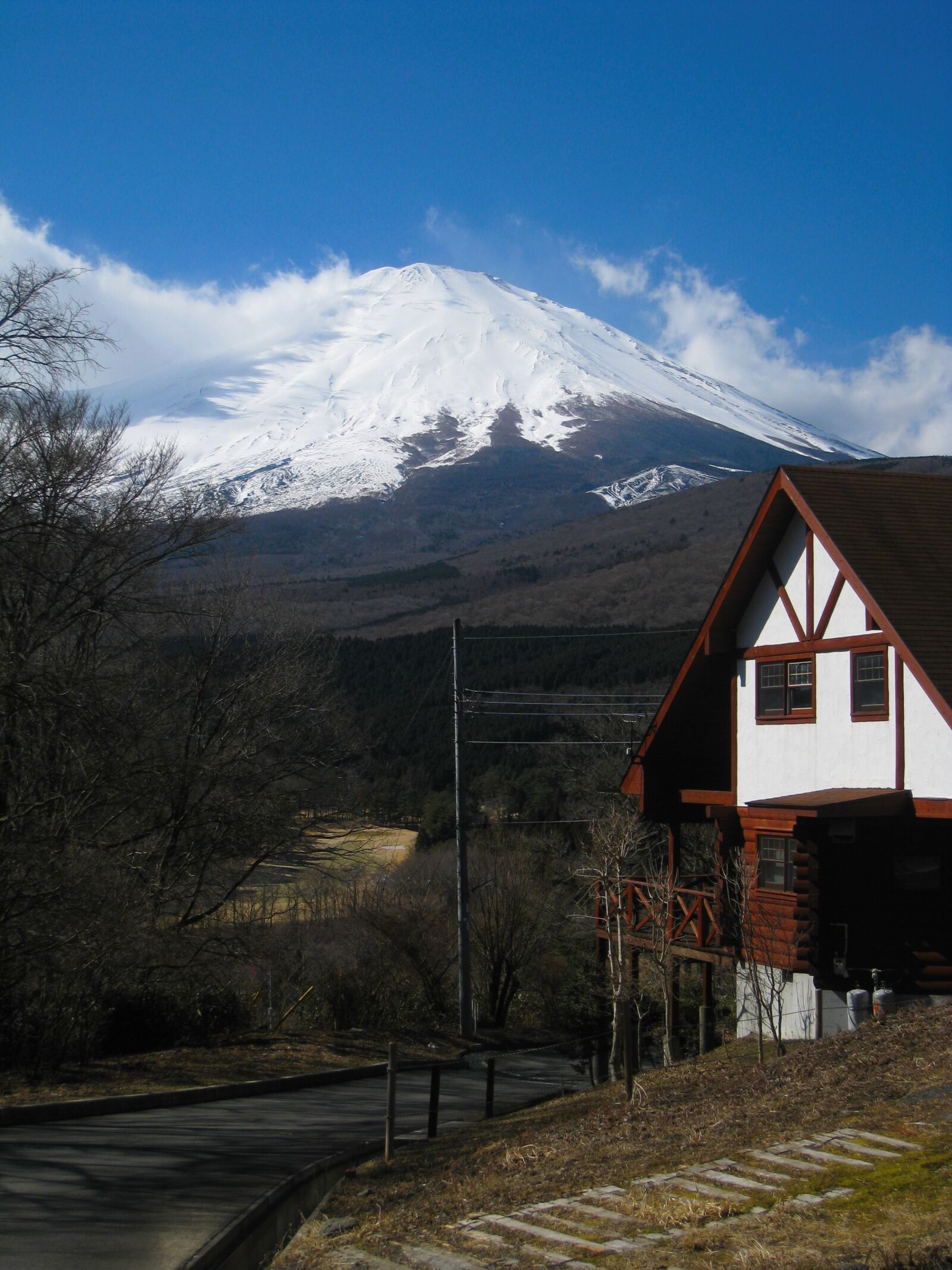 Canon IXY DIGITAL 910 IS sample photo. Mt fuji, villa, mountain photography