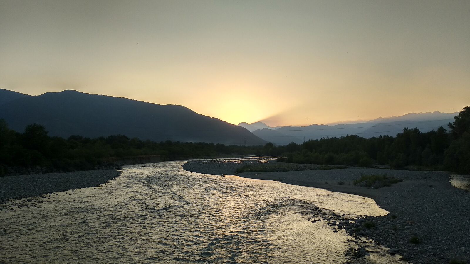 Xiaomi Mi A1 sample photo. Piedmont, sunset, stura photography