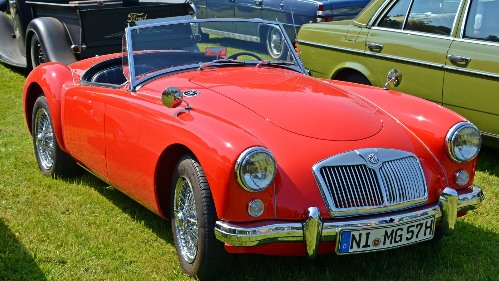 Nikon D5200 sample photo. Oldtimer, mg a, auto photography