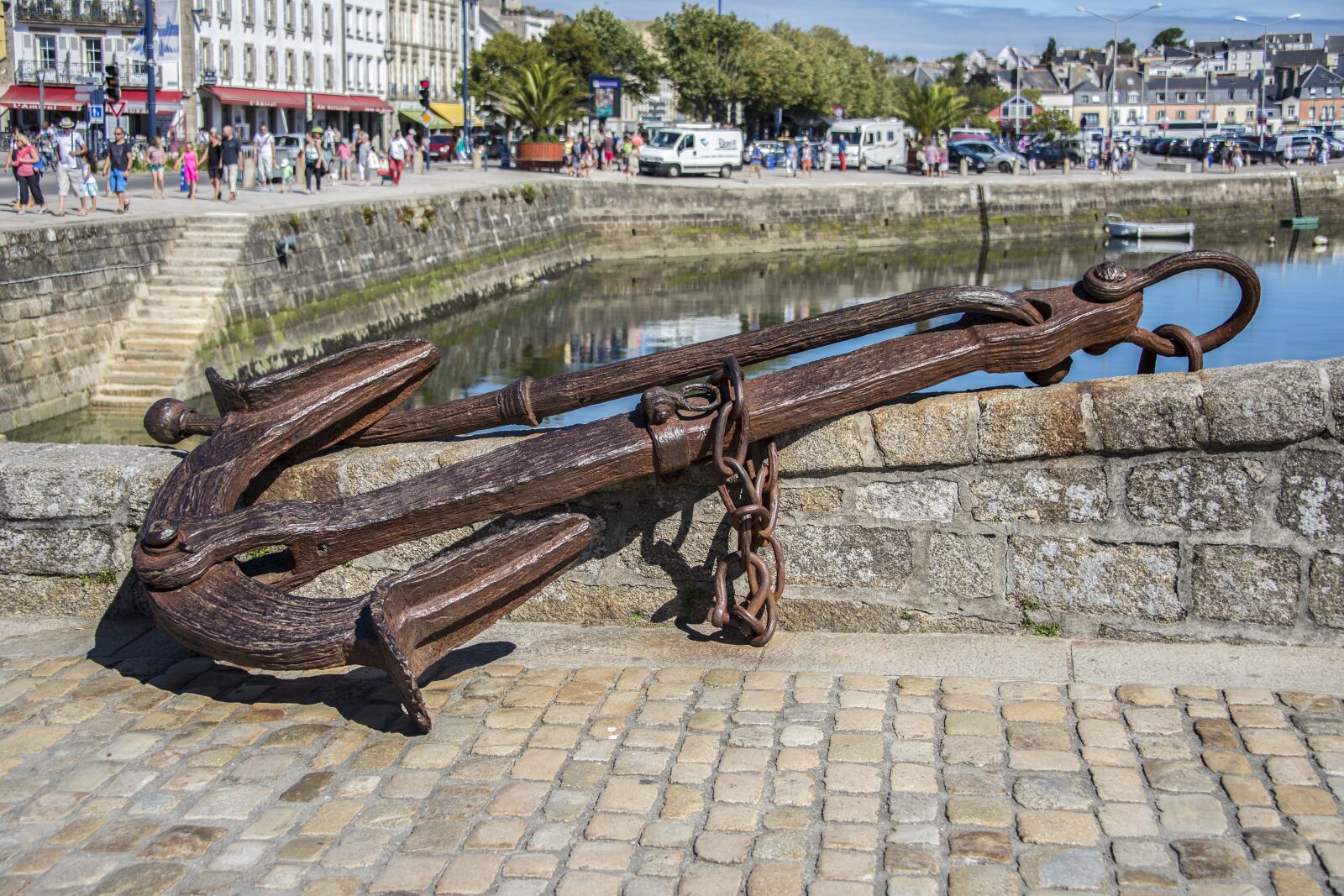 Nikon D610 sample photo. Background, anchor, object old photography