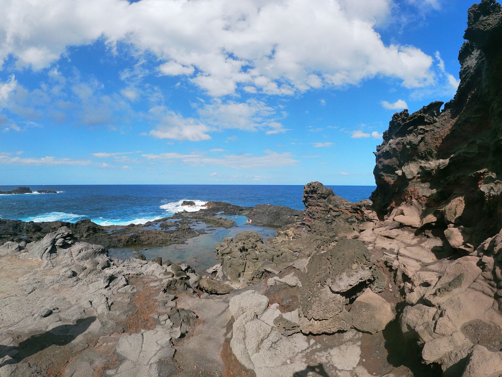 GoPro Hero7 Silver sample photo. Maui, ocean, olivine pools photography