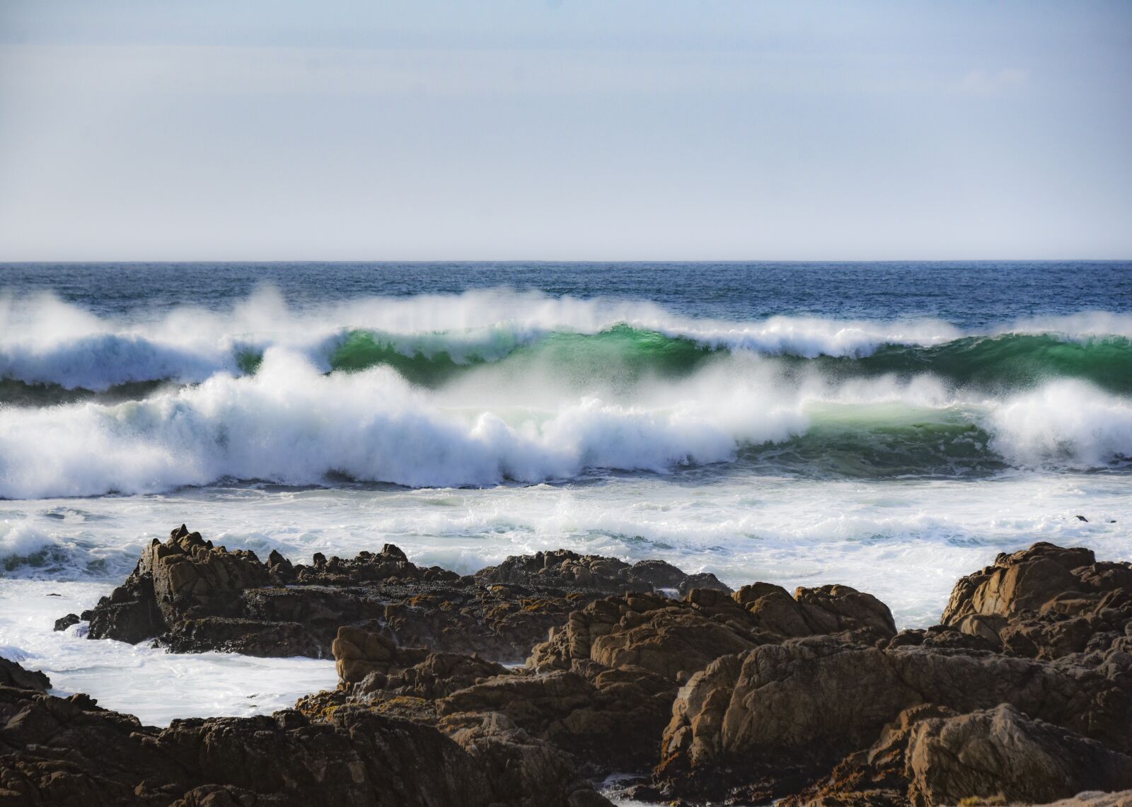 Nikon D750 sample photo. Ocean wave, blue water photography