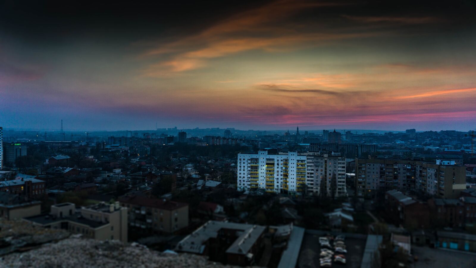 Sony a6000 sample photo. Kharkov, view from the photography