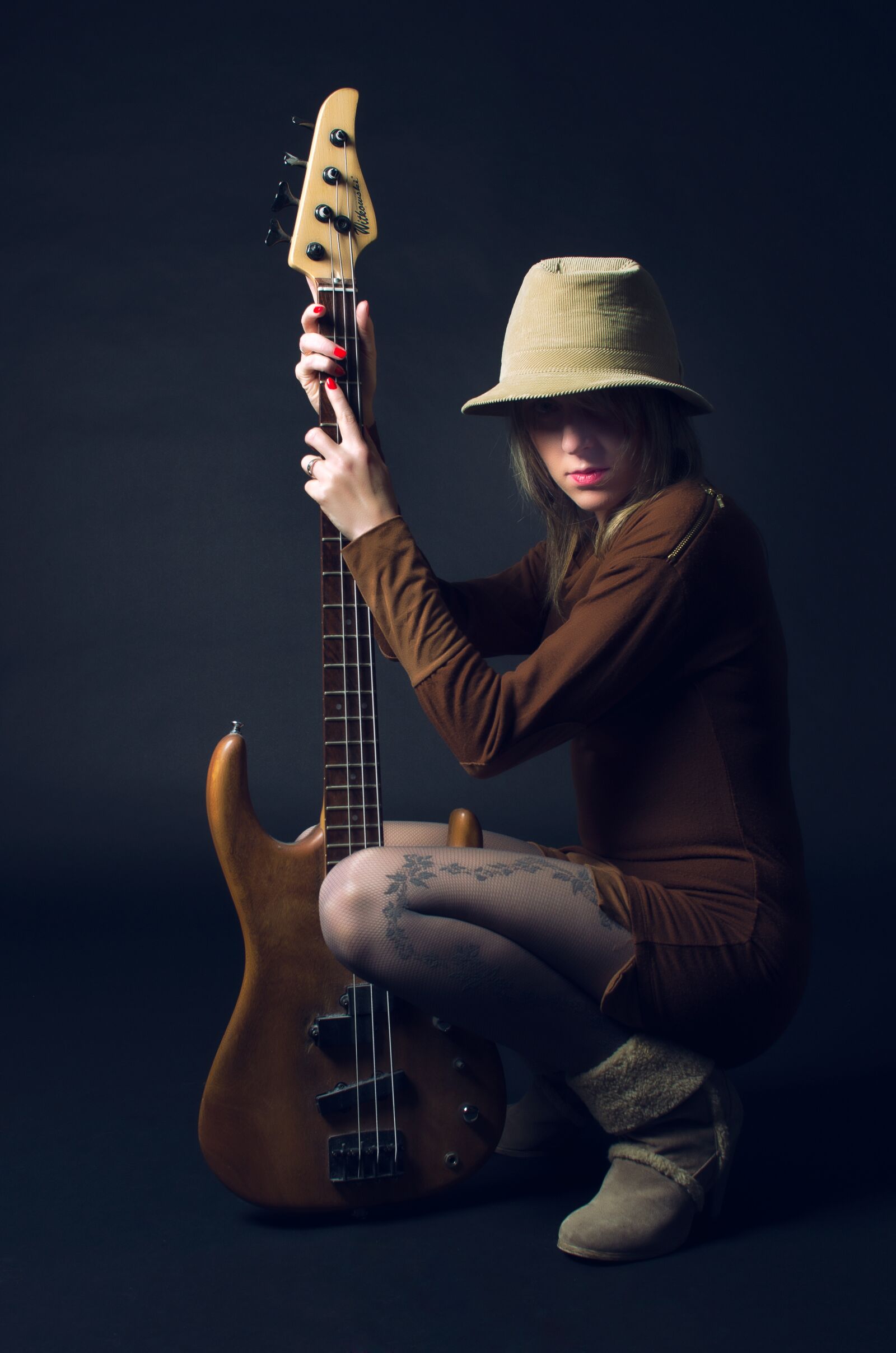 Nikon D7000 sample photo. Model, studio, girl photography