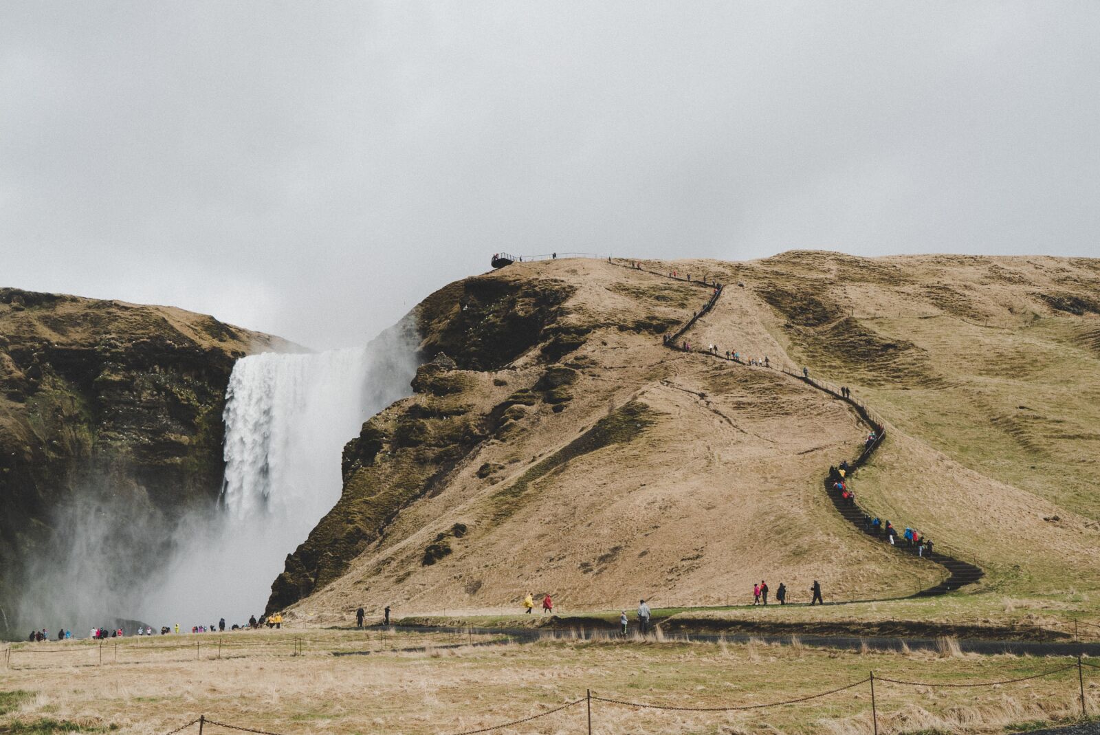 Sony a7S sample photo. Iceland, waterfall, tourism photography
