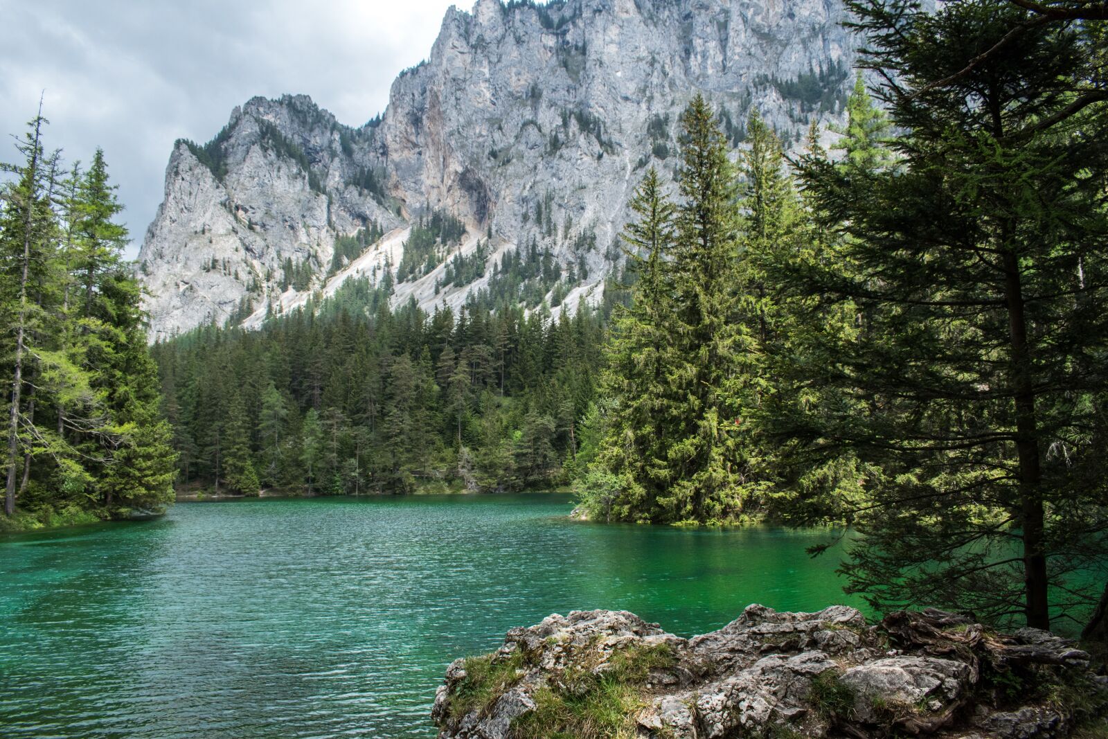 Nikon D5600 sample photo. Green lake, styria, lake photography
