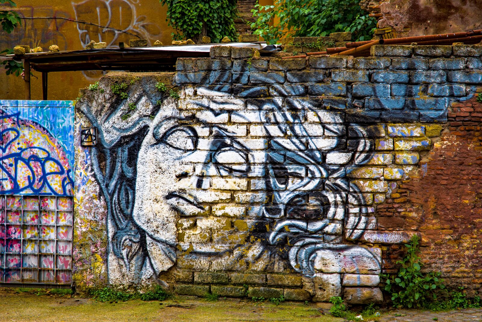 Pentax K-1 Mark II sample photo. Graffiti, tag, paint photography