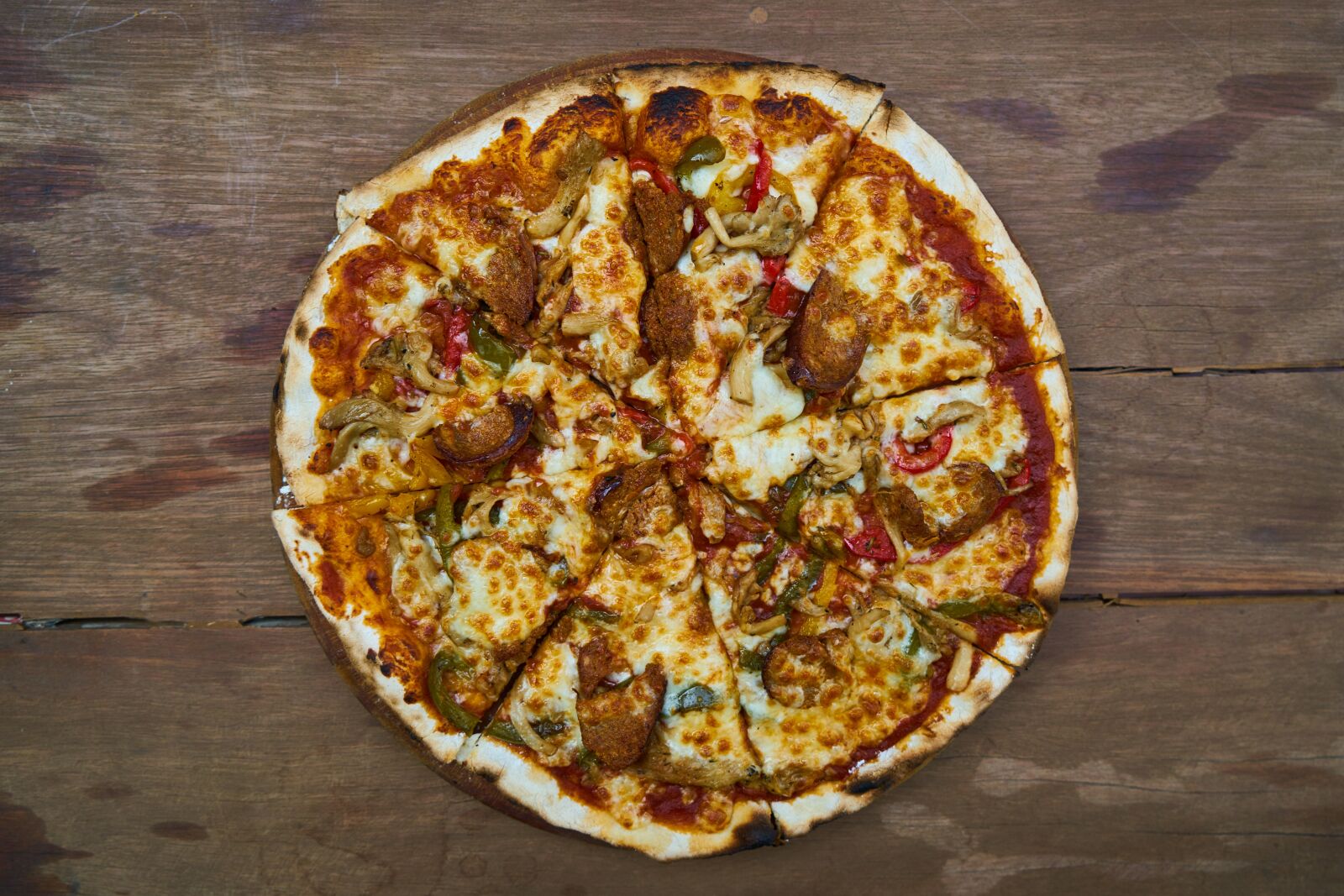 Sony a7R II sample photo. Pizza, food, dough photography
