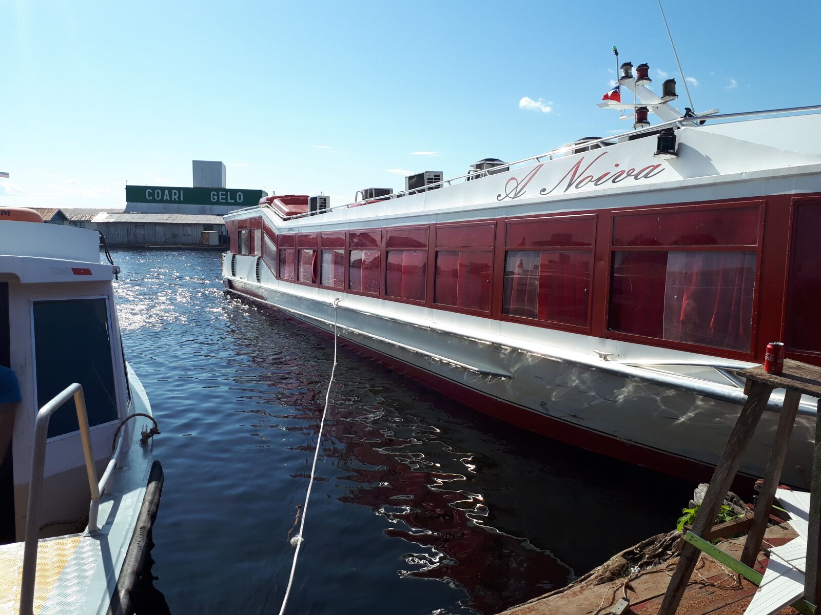 Samsung Galaxy A5(2017) sample photo. Black river, manaus harbor photography