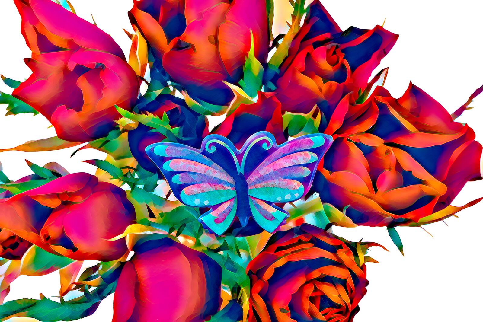 Canon EOS 70D sample photo. Roses, lot, butterfly photography