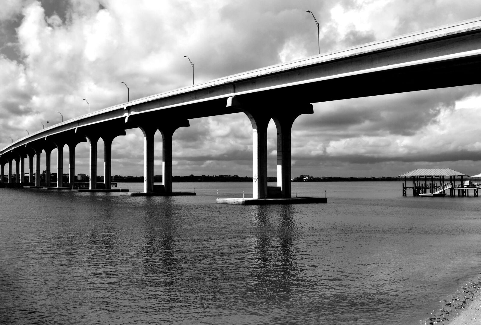 Nikon D3300 sample photo. Bridge span, river, structure photography